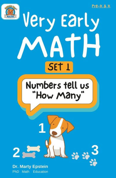 Very Early Math: Set 1 - Numbers Tell Us "How Many"