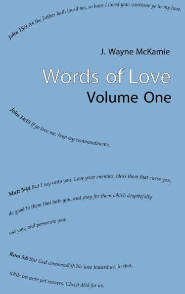 Words Of Love Volume One Hb
