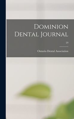 Dominion Dental Journal; 29