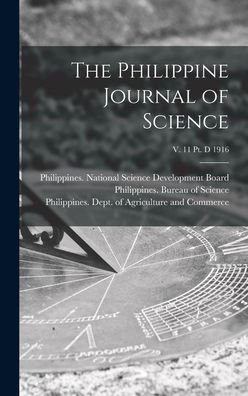 The Philippine Journal Of Science; V. 11 Pt. D 1916