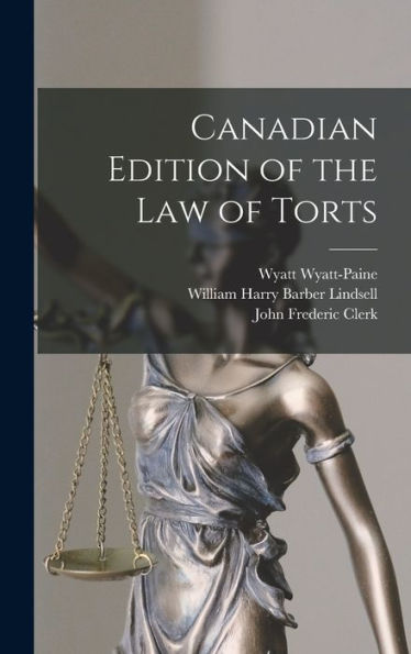 Canadian Edition Of The Law Of Torts - 9781017174625