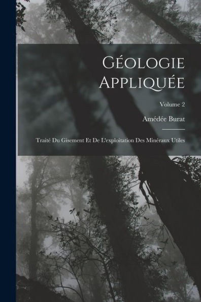 Géologie Appliquée: Traité Du Gisement Et De L'Exploitation Des Minéraux Utiles; Volume 2 (French Edition)