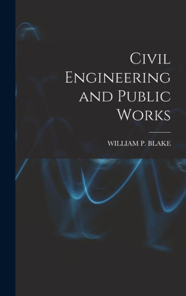 Civil Engineering And Public Works - 9781018144177