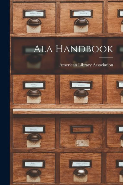 Ala Handbook - 9781018628240