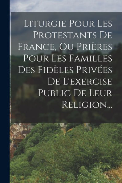 Liturgie Pour Les Protestants De France, Ou Prières Pour Les Familles Des Fidèles Privées De L'Exercise Public De Leur Religion... (French Edition) - 9781018770116