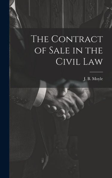 The Contract Of Sale In The Civil Law