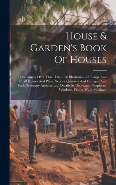 House & Garden's Book Of Houses: Containing Over Three Hundred Illustrations Of Large And Small Houses And Plans, Service Quarters And Garages, And ... Fireplaces, Windows, Floors, Walls, Ceilings,