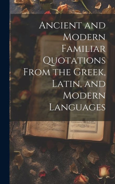 Ancient And Modern Familiar Quotations From The Greek, Latin, And Modern Languages - 9781020285578