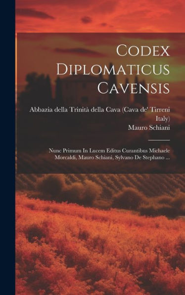 Codex Diplomaticus Cavensis: Nunc Primum In Lucem Editus Curantibus Michaele Morcaldi, Mauro Schiani, Sylvano De Stephano ... (Latin Edition)