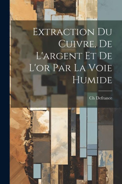 Extraction Du Cuivre, De L'Argent Et De L'Or Par La Voie Humide (French Edition)