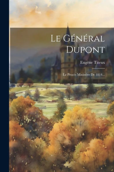 Le Général Dupont: Le Procès Ministère De 1814... (French Edition)