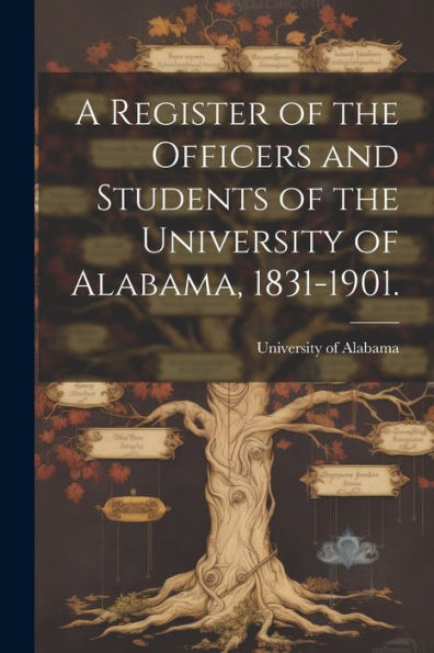 A Register Of The Officers And Students Of The University Of Alabama, 1831-1901.