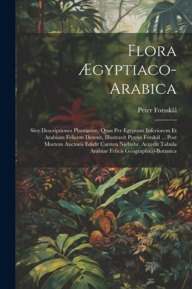 Flora Ægyptiaco-Arabica: Sive Descriptiones Plantarum, Quas Per Egyptum Inferiorem Et Arabiam Felicem Detexit, Illustravit Petrus Forskål ... Post ... Felicis Geographico-Botanica (Latin Edition)