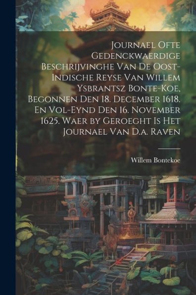 Journael Ofte Gedenckwaerdige Beschrijvinghe Van De Oost-Indische Reyse Van Willem Ysbrantsz Bonte-Koe, Begonnen Den 18. December 1618. En Vol-Eynd ... Het Journael Van D.A. Raven (Dutch Edition) - 9781021633286