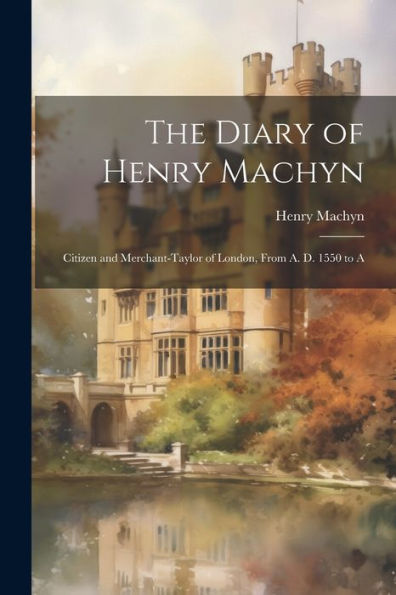 The Diary Of Henry Machyn: Citizen And Merchant-Taylor Of London, From A. D. 1550 To A - 9781021646934