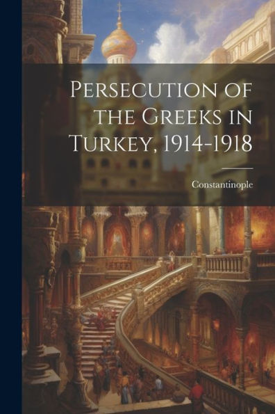 Persecution Of The Greeks In Turkey, 1914-1918