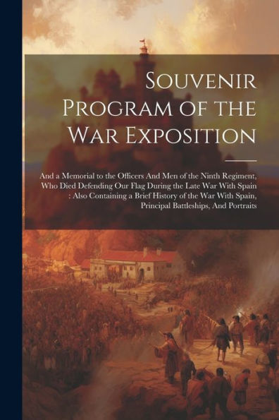 Souvenir Program Of The War Exposition: And A Memorial To The Officers And Men Of The Ninth Regiment, Who Died Defending Our Flag During The Late War ... Spain, Principal Battleships, And Portraits
