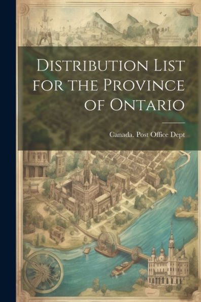Distribution List For The Province Of Ontario