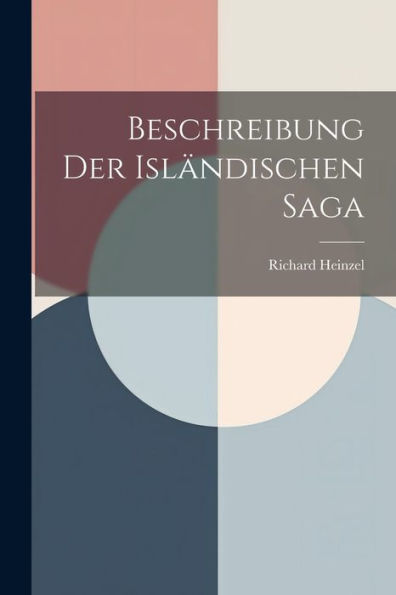 Beschreibung Der Isländischen Saga