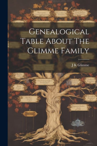 Genealogical Table About The Glimme Family