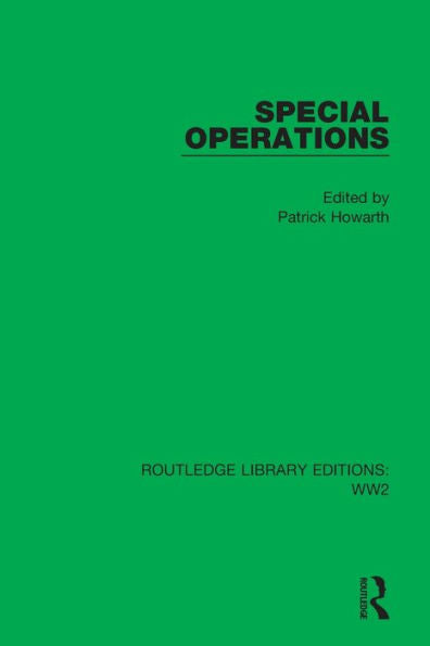 Special Operations (Routledge Library Editions: Ww2)