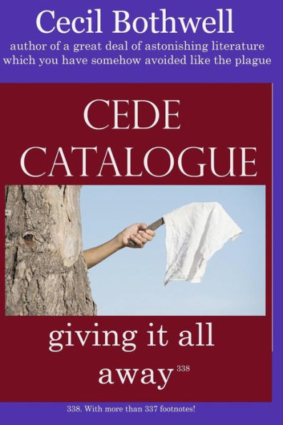 Cede Catalogue: Giving It All Away