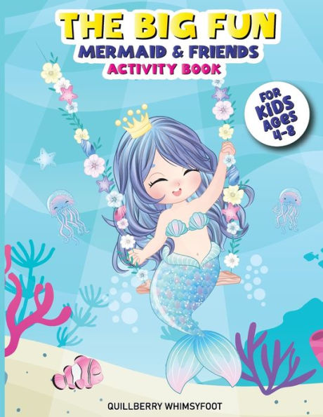El gran libro de actividades divertido de sirenas y amigos