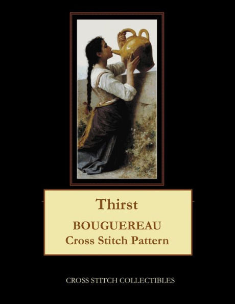 Thirst: Bouguereau Cross Stitch Pattern