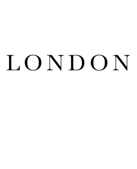 London: Decorative Stacking Book For Interior Design Styling | Accessorize Your Coffee Table And Book Shelves | Combine Different Deco Books For A Unique Look (Cities Of The World)
