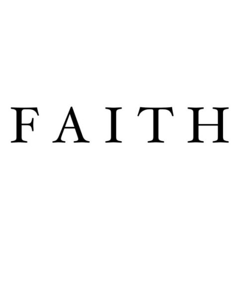 Faith: A Decorative Book For Coffee Tables, Bookshelves And Interior Design Styling | Stack Deco Books Together To Create A Custom Look In Any Room (Inspirational Phrases)