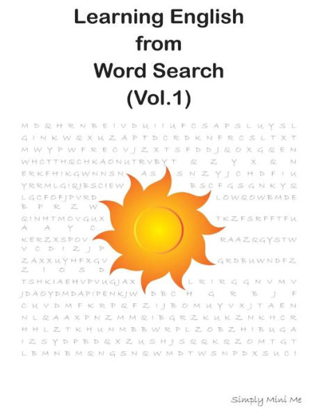 Learning English From Word Search (Vol.1) (Spelling Words)