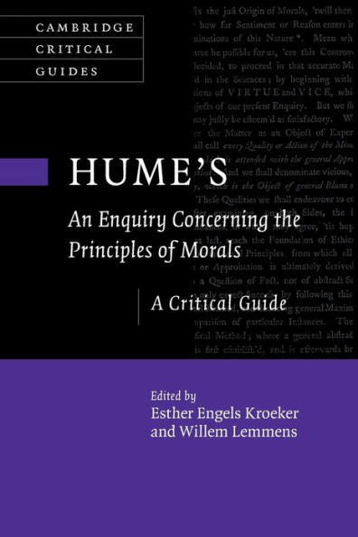 Hume'S An Enquiry Concerning The Principles Of Morals (Cambridge Critical Guides)