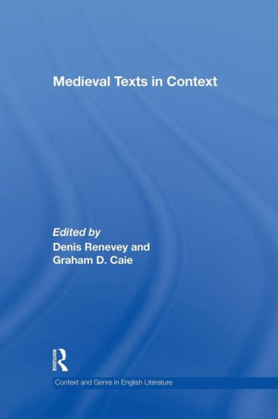 Medieval Texts In Context