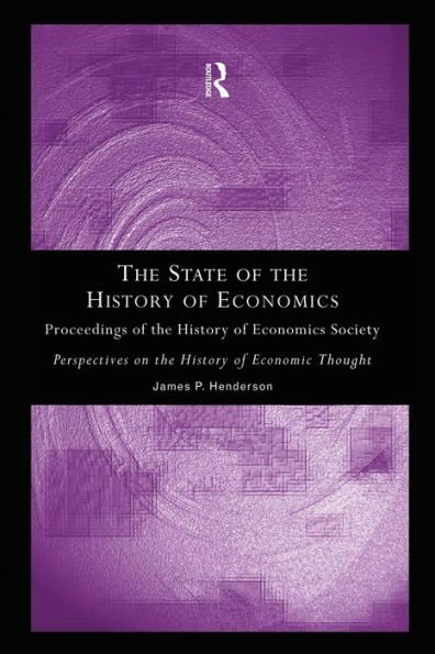 The State Of The History Of Economics