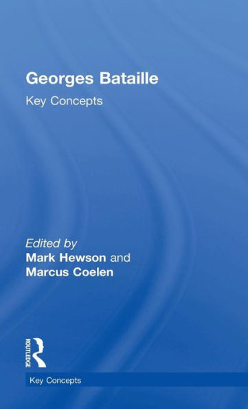 Georges Bataille (Key Concepts) - 9781138908550