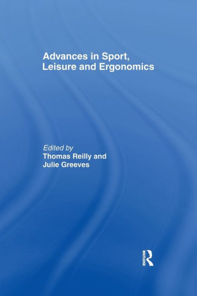 Advances In Sport, Leisure And Ergonomics