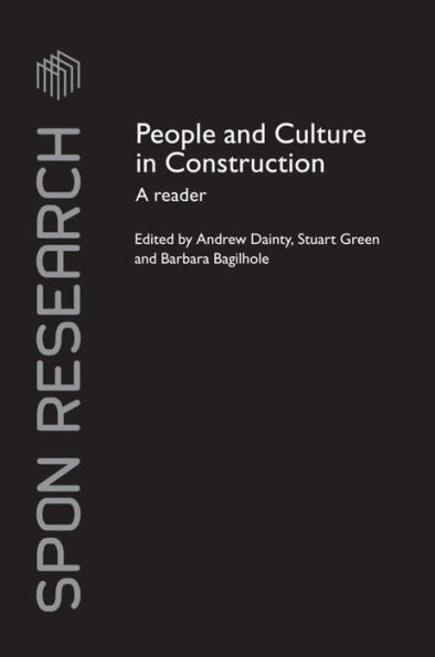 People And Culture In Construction (Spon Research)