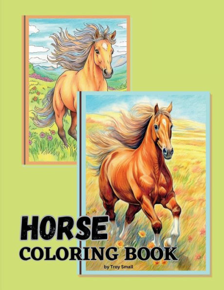 Horse Coloring Book