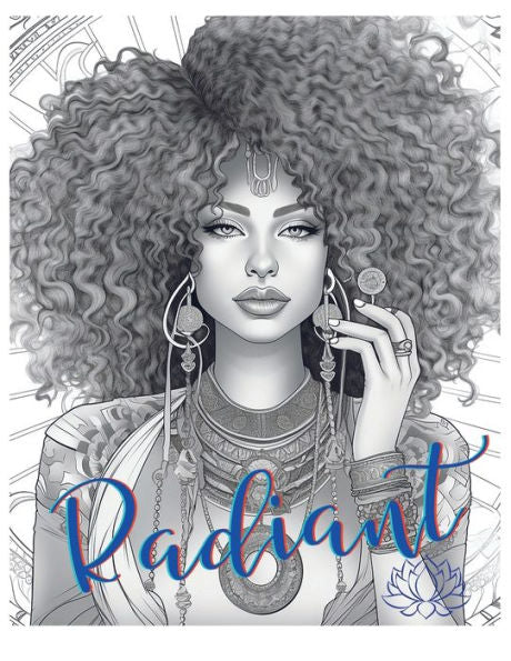 Radiant Coloring Book For Women