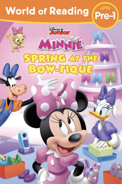 World Of Reading Disney Junior Minnie Spring At The Bow-Tique