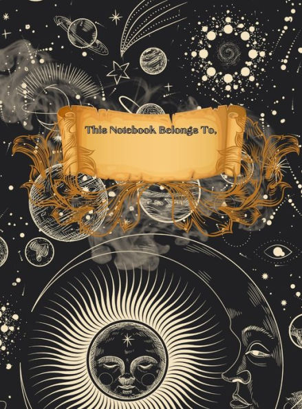 Celestial Serenity: Vintage-Inspired Notebook For Capturing Timeless Thoughts: Unleash Your Imagination And Embrace The Timeless Charm