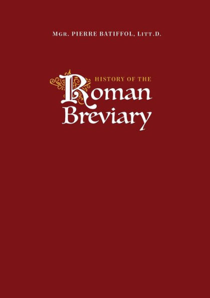 History Of The Roman Breviary