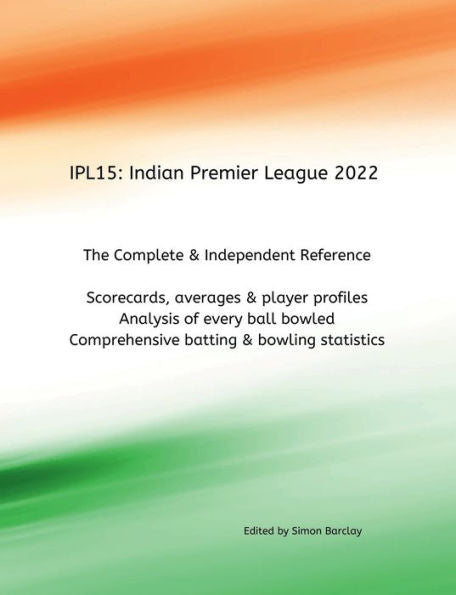 Ipl15: Indian Premier League 2022 - 9781471622434