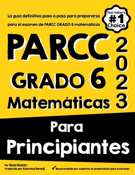 Parcc Grado 6 Matemáticas Para Principiantes (Spanish Edition)