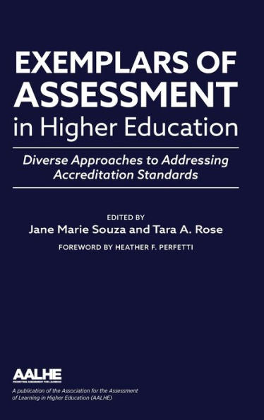 Exemplars Of Assessment In Higher Education - 9781642672480