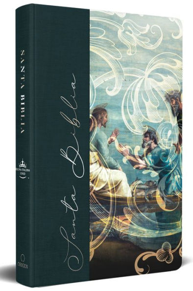 Biblia Rvr 1960 Letra Grande, Manual, Tapa Dura De Tela Pescador De Hombres / S Panish Bible Rvr 1960 Handy Size Large Print Tapa Dura Tela Fishers Of Men