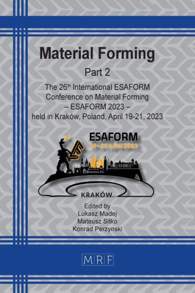 Material Forming - Esaform 2023 - Part 2