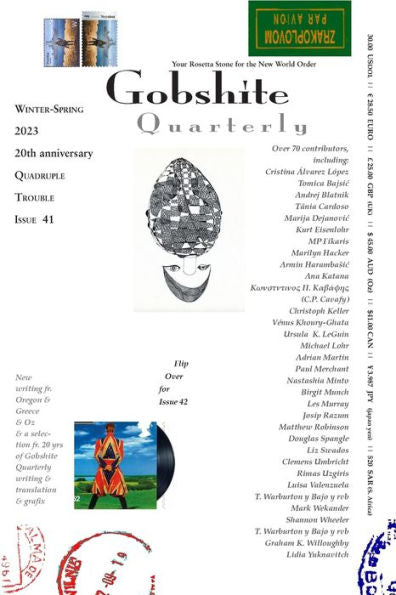 Gobshite Quarterly 2023, #41/42: 20Th. Anniversary Issue