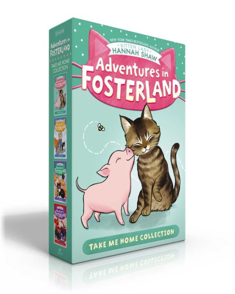 Adventures In Fosterland Take Me Home Collection (Boxed Set): Emmett And Jez; Super Spinach; Baby Badger; Snowpea The Puppy Queen