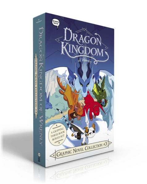 Dragon Kingdom Of Wrenly Graphic Novel Collection #3 (Boxed Set): Cinder'S Flame; The Shattered Shore; Legion Of Lava
